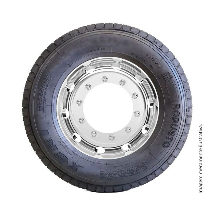 Pneu 295/80R22,5 Borrachudo Xbri Robusto P2 18 Lonas 152/149M TL - Imagem 2