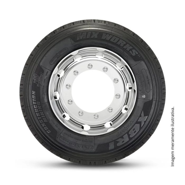 Pneu 275/80R22,5 Misto Xbri Mix Works P1 16 Lonas 149/146K TL - Imagem 2